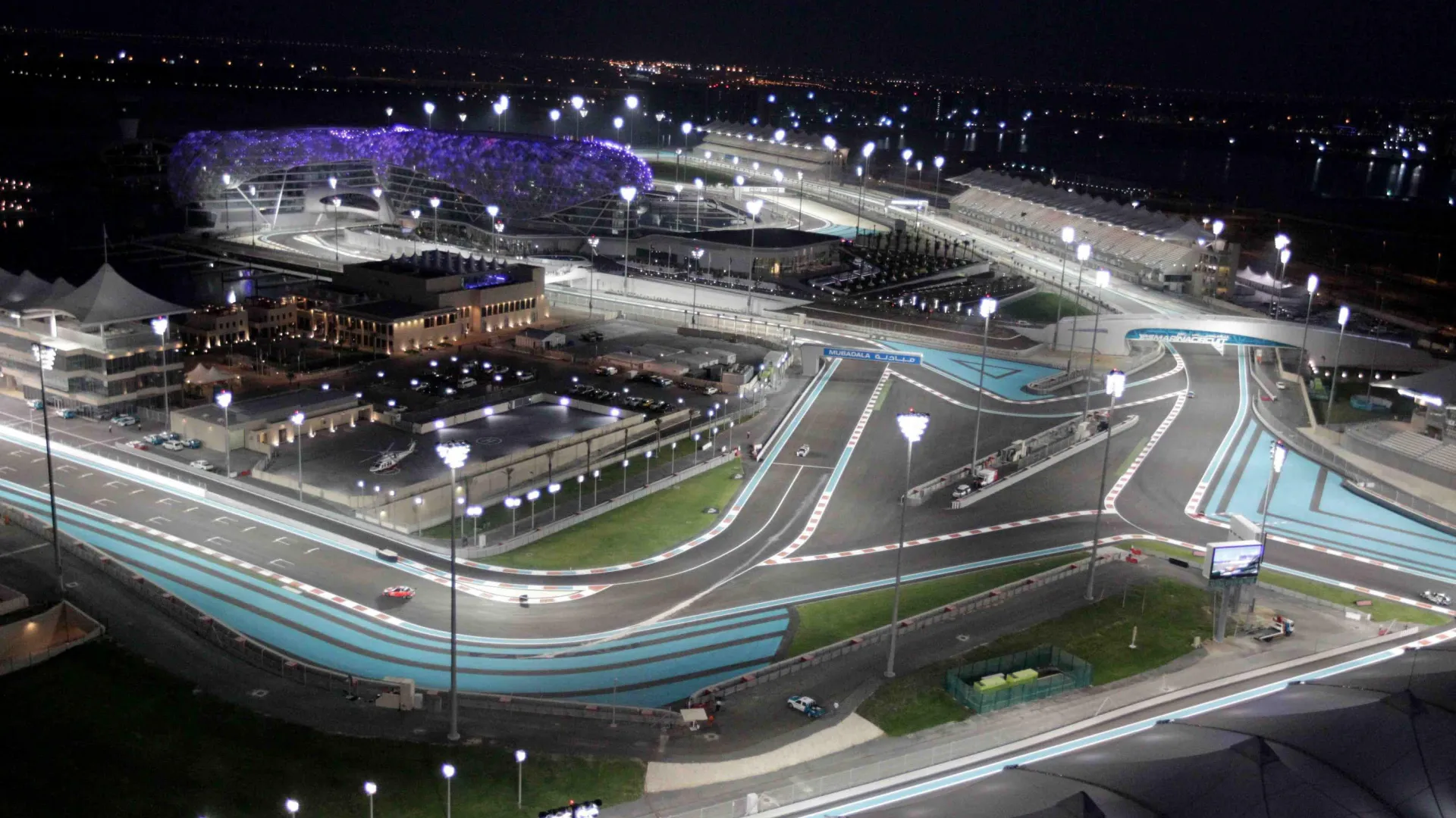 Clasal bronbemaling formule 1 circuit abu dhabi 