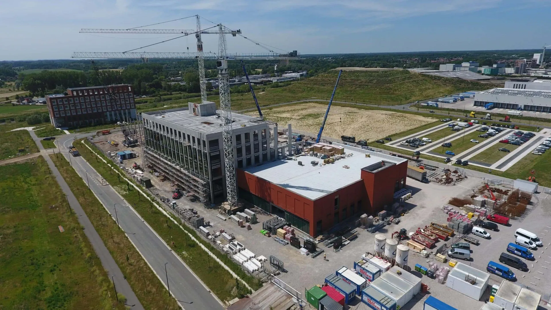 eiland zwijnaarde waterafvoerinstallaties door clasal